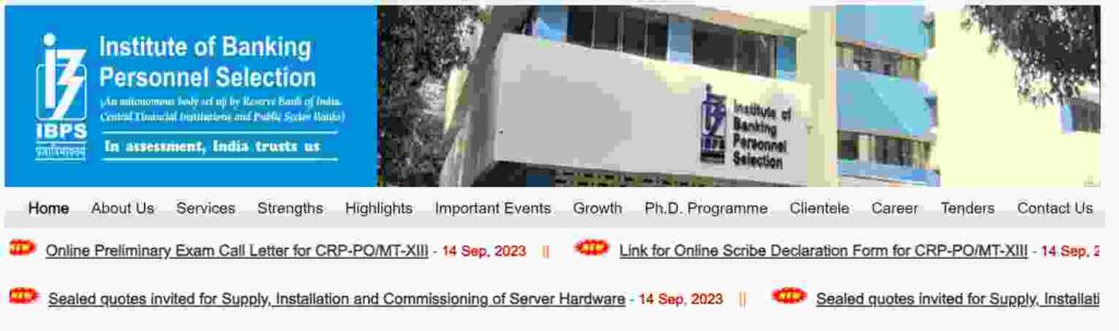 IBPS PO Admit Card 2023