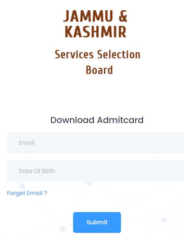 JKSSB Admit Card 2023