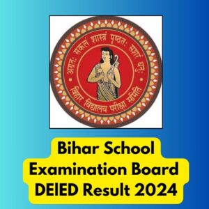 Bihar DElEd Result 2024
